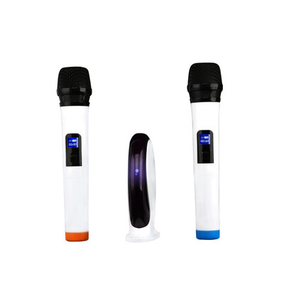 

Zenuo Z22 handheld wireless microphone KTV home speaker loudspeaker computer microphone white