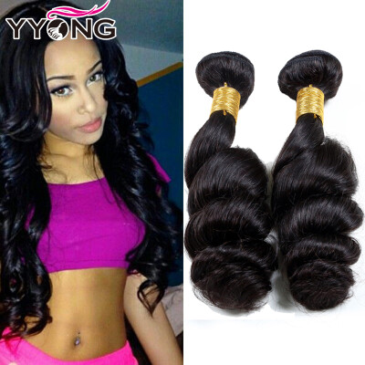 

Virgin Peruvian Loose Wave 4Pcs Lot YYONG Hair Products Virgin Peruvian Hair Bundles Grade 8A Unprocessed Virgin Hair 4 Bundles