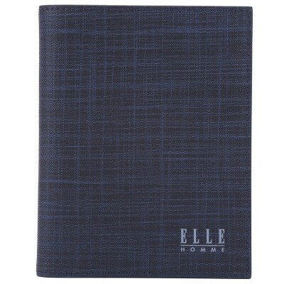 

ELLE HOMME Wallets Men's Short Pants Multi-Card Wallet Card Multi-function Wallet Blue 509230