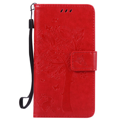 

Red Tree Design PU Leather Flip Cover Wallet Card Holder Case for SAMSUNG A5