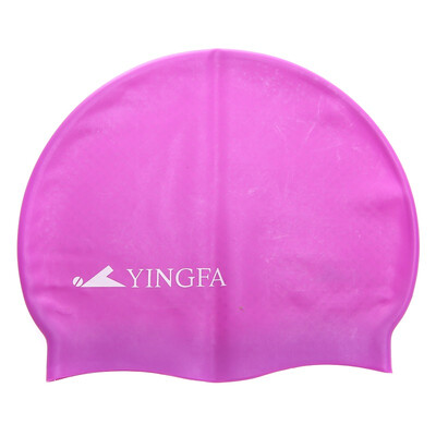 

YINGFA YINGFA swimming cap solid color silicone anti-skid particles men&women general adult swimming cap purple
