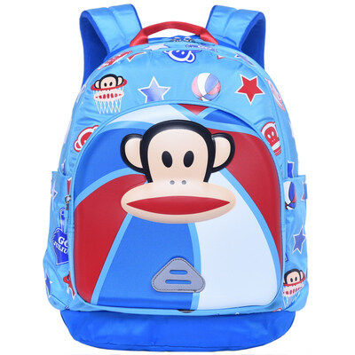 

Monkey Paul Frank children&39s school bag primary school student bag female leisure simple fashion backpack bag PKY2087B pink