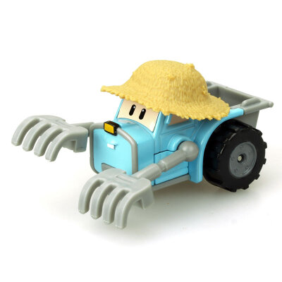 

Silverlit toys deformation of the police car Perry toys cartoon peripheral alloy car model - Trichet farmer (alloy version) SLVC