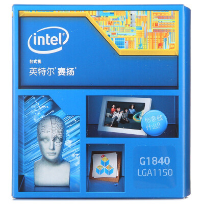 

Intel Celeron двухъядерный G1840 1150 упакованный CPU процессора