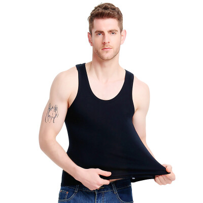 

Supermarket Jingdong Bosideng men&39s vest male sports a fitted cotton stretch Slim sleeveless vest Men&39s shirt gray