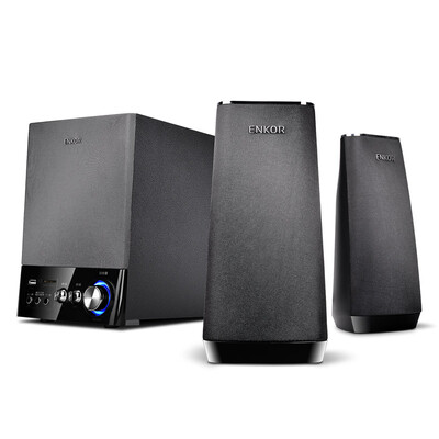 

Enko (ENKOR) E900B HIFI Wood 2.1 Bluetooth-карта Мультимедиа Аудио сабвуфер Динамик Черный