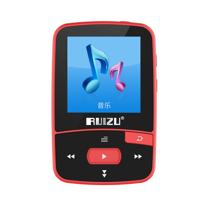 

RUIZU X50 8G Bluetooth MP3 / MP4, красный
