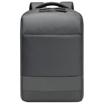 

Samsonite Shoulder Bag Backpack Business Casual Bag Notebook Bag Men & Women Apple Computer Bag 156 &quotBU1 08001 Gray
