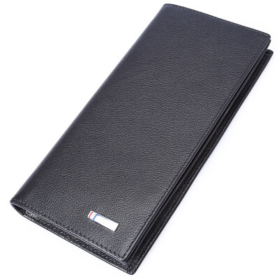 

Ford Ford men long wallet first layer of leather simple men's wallet business wallet F10017101 dark