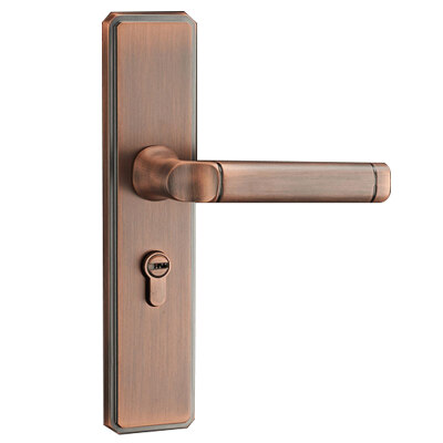 

Yuhuaze space aluminum mute lock bedroom bathroom solidwood door doorknob