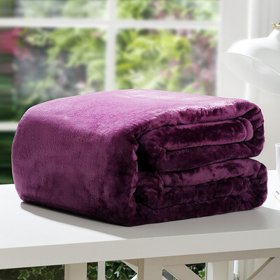 

Miankang blanket ultra-soft blue carpet blanket autumn&winter blanket blanket blanket office nap blanket children&39s baby blanket coral cashmere blanket blanket bed redberry purple 200 230cm