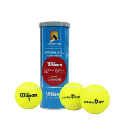 

Willson Wilson WRT10980M Australian Open official use of ball plastic tank 3 packs