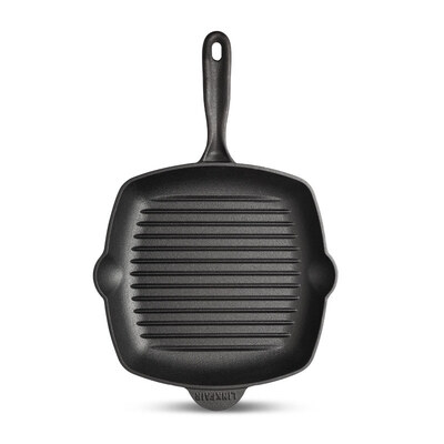 

Jingdong supermarket Ling Feng LINKFAIR Artist Series 26cm single cast iron flat frying pan