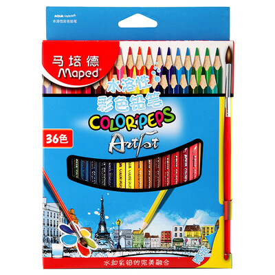 

Ма Peide (Maped) 36 836 019 Цвета растворимого цветной карандаш