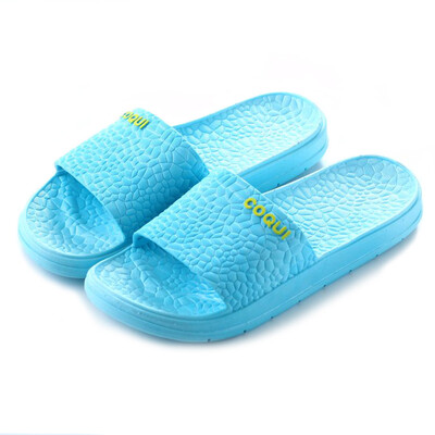 

Cool coqui four seasons couple home bathroom sandals home simple soft bottom beach bath cool slippers women light blue 36-37 yards CQ5071