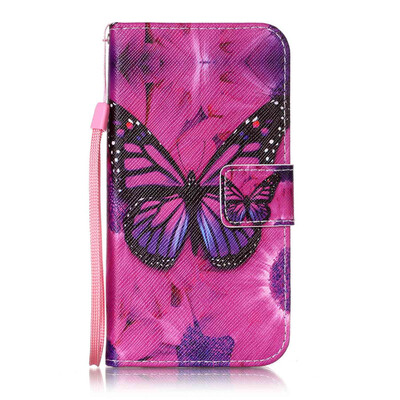 

Black Butterfly Design PU Leather Flip Cover Wallet Card Holder Case for Google Pixel XL