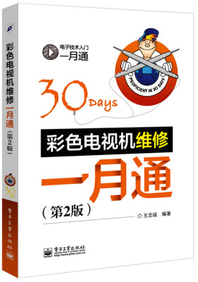 

电子电工技术入门一月通彩色电视机维修一月通第2版