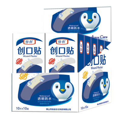 

Yue Chong home care wound transparent waterproof 10 Pack * 10 boxes (a bandage wound hemostatic wound paste