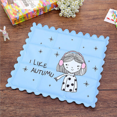 

FOOJO wealthy summer ice pad cushion car office chair cushions notebook cooling pad GIRL