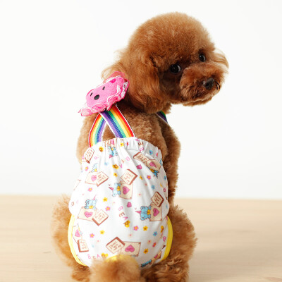 

Huayu pet (hoopet) dog menstrual physical pants belts pants small dog teddy magic bear pants