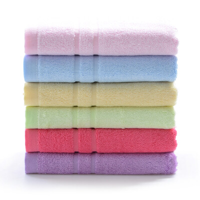 

Bamboo a hundred bamboo fiber towel soft absorbent bamboo charcoal wash face towel twill section mixed color six loaded