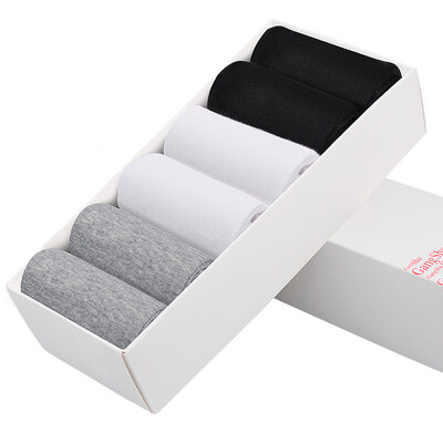

Gangsha Mens Short Cotton Socks 6pcs Assorted Colors