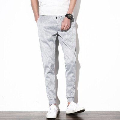 

Battlefield Jeep Casual Pants Men's Slim Pure Color Comfort Feet 9th Pants 17088Z18 Gray 4XL