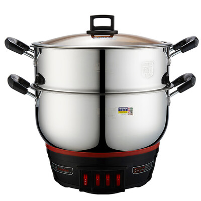 

Hemisphere Peskoe CF-28 4L 28CM multi-function electric cooker stainless steel electric cooker electric cooker electric steamer