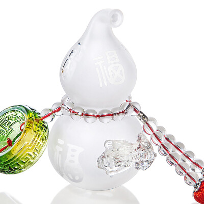 

Looking for platinum (Milpro) car pendant fragrance brave jewelry perfume pendant car crystal ornaments jewelry - gold gourd