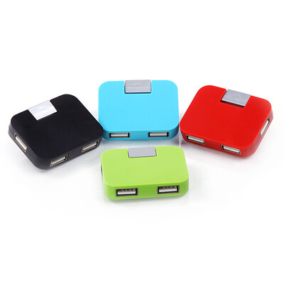 

Creative square USB HUB high-speed hub US2020 splitter HUB hub one four