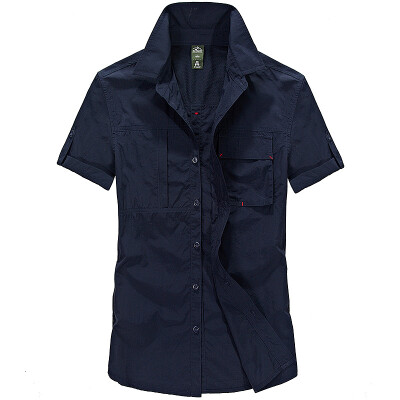 

Battlefield Jeep Sweater Shirt Men Outdoors Quick Dryer Short Sleeve Shirt Male 17019Z65103 Deep Blue L
