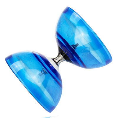 

Ren Wu Fei Kong bamboo five shaft transparent bowl empty bamboo thick anti-drop rubber double-headed empty bamboo trumpet five-axis blue NF1045