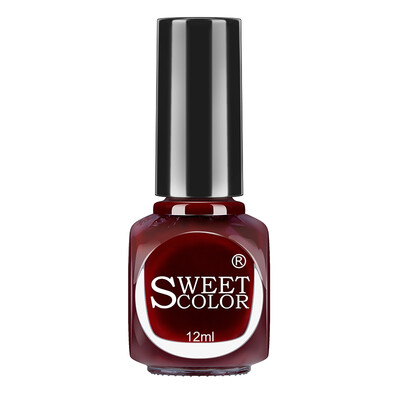 

Sweet Color Nail Polish Healthy Tasteless Red Bean Red 12ml sh509 French raw materials fast dry lasting nail red