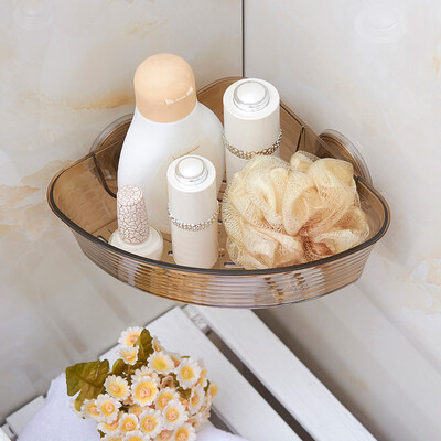 

Somerset bathroom racks magic sucker triangular bathroom shelves SM-1756