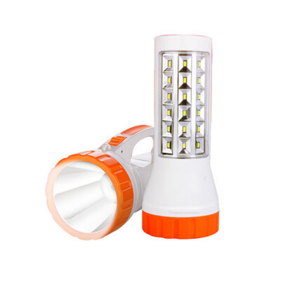 

Yage (YAGE) LED rechargeable flashlight outdoor home emergency lighting portable searchlight flashlight table lamp dual use YG-5715-orange white