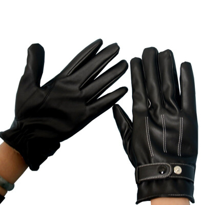 

Jingdong supermarket set warm touch screen gloves men&39s cycling electric car motorcycle winter warm plus velvet leather gloves black water wash