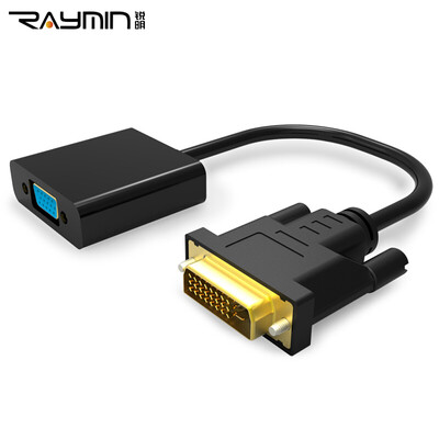 

Rui Ming LA370501 DVI to VGA adapter connector DVI 24 1 toVGA male to female display card display