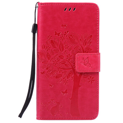 

Rose Tree Design Кожа PU откидной крышки Кошелек Карты Держатель чехол для HUAWEI P9LITE