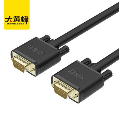 

Hornet (BUMBLEBEE) D-C505E HD 3 + 6VGA монитор компьютера телевизор линия выносная линия линия передачи данных 5 м VGA ноутбук видеопроектор кабель подключен черный
