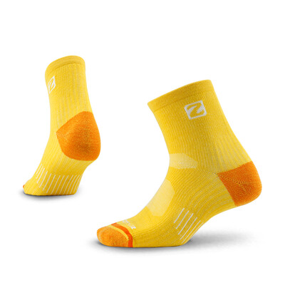 

Sai Le Zealwood spring&summer outdoor daily leisure function socks fast dry moisture perspiration comfortable sports socks coconut fiber Everyday series yellow 1697M code a pair of