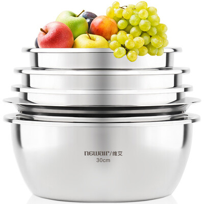 

Weiyi stainless steel pots five sets of taste taste dishes pots with more spices pots add section X161-D