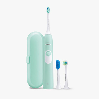 

PHILIPS HX6213 60 Electric Sonic Toothbrush youth series with 3 Functional Brush Heads