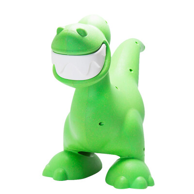 

Ho dan dinosaur model toy simulation dinosaur money piggy bank large children save money tank environmental protection wood bran plastic green