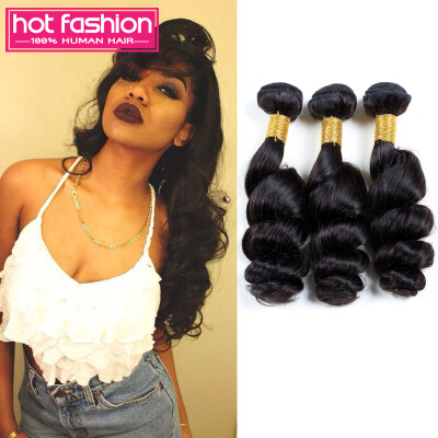 

Brazilian Virgin Hair Loose Wave 3 Bundles Brazilian Hair Bundles Brazilian Loose Wave Human Hair Bundles Hot Fashion Products