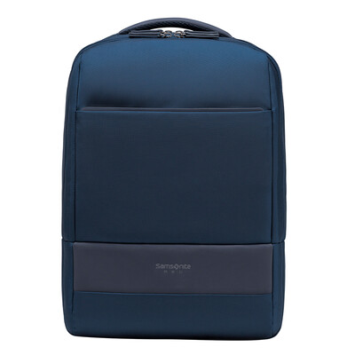 

New beauty Samsonite shoulder bag 14 inch light fashion male backpack business casual computer bag BU1 11001 dark blue