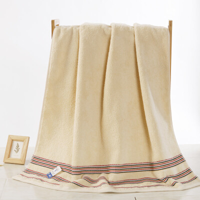 

Gold towel textile cotton towel cotton padded satin soft&thick sunshine atmospheric color red 430g 140 72cm