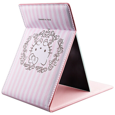 

HELLOKITTY Hello Kitty настольного портативное складного зеркало настольных зеркала стол благосостояние нашей команды ума творческой подарок на день рождения подарок девушка Восхитительный девушки 1801