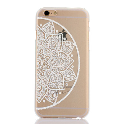 

Flower of semicircle Pattern Soft Thin TPU Rubber Silicone Gel Case Cover for IPHONE 66S