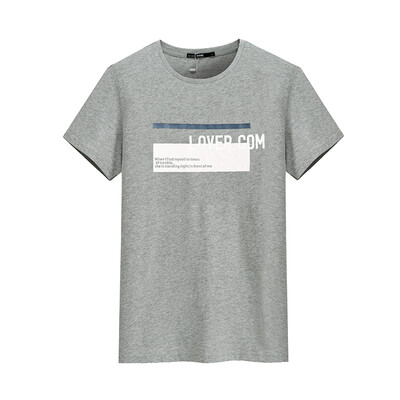 

Semir T-shirt short-sleeved T-shirt female Slim Korean summer ladies collar collar 12216000355 in the gray