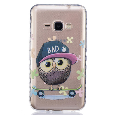 

Owl Pattern Soft Thin TPU Rubber Silicone Gel Case Cover for SAMSUNG Galaxy J1 2016J120F